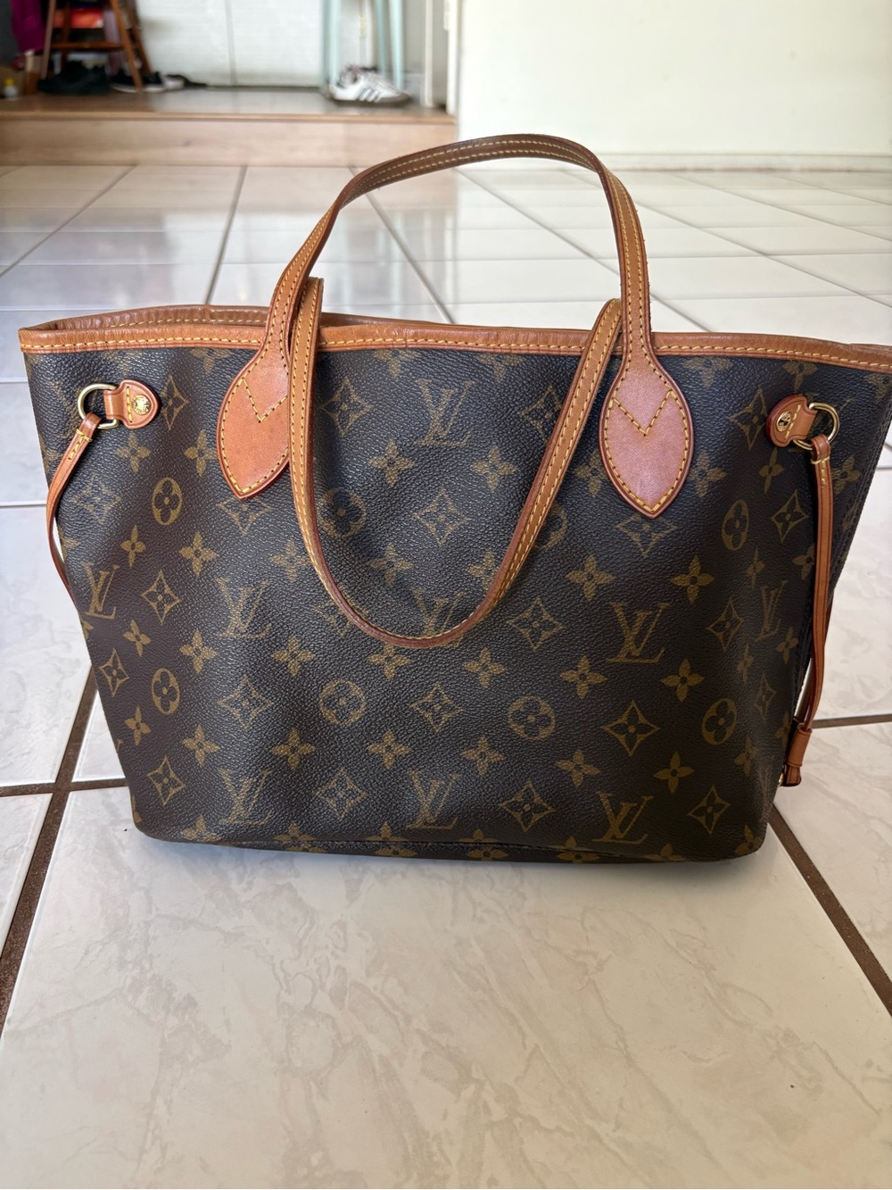 Louis Vuitton Monogram Neverfull PM Tote - Brown